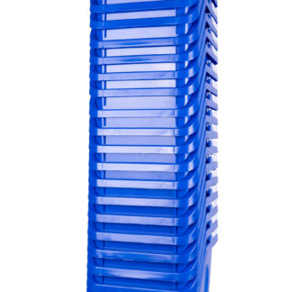 6 Gallon "Multi" Stackable Recycling Bin - Case of 23